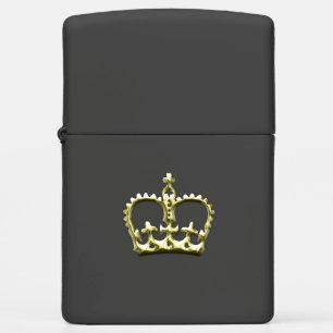 Golden Crown Zippo Lighter