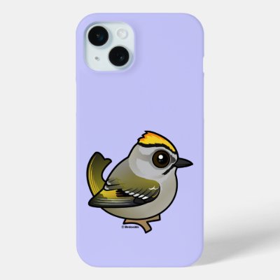 Golden-crowned Kinglet iPhone 15 Plus Case