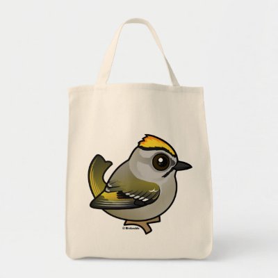 Golden-crowned Kinglet Tote Bag