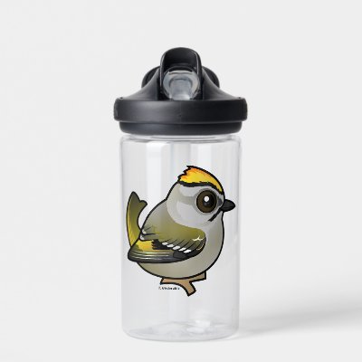 Golden-crowned Kinglet Water Bottle