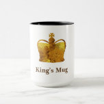 Golden Crwon King Mug