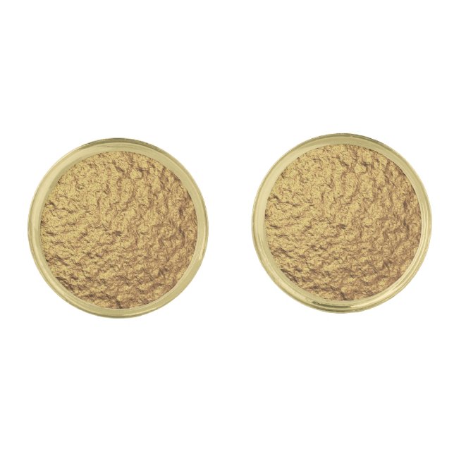 Golden  cufflinks (Front)