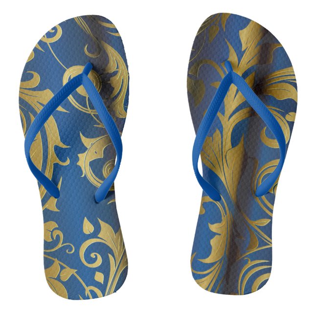 Golden Curtains 1 Flip Flops (Footbed)