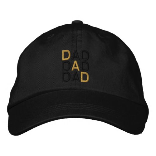 Golden Dad Embroidered Baseball Hat