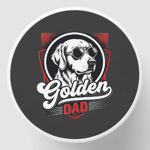 Golden Dad Golden Retriever Sunglasses Design Mini Candle Favors