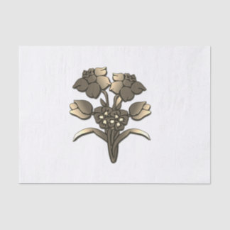 Golden Daffodil  Tissue Paper