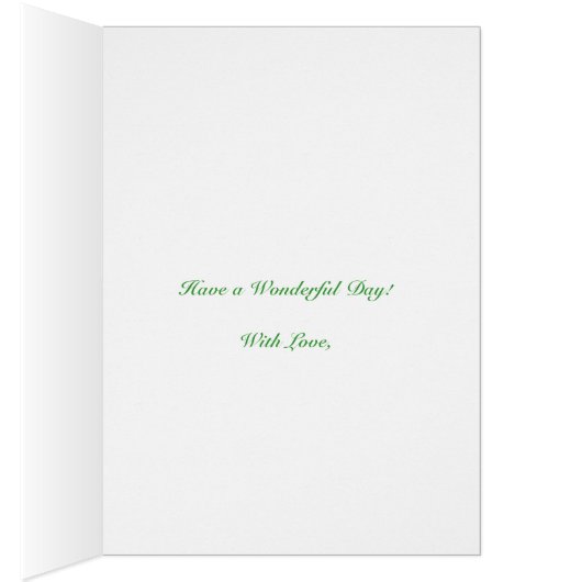 Golden Daffodils, March Birth Month Flower Card (Inside (Right))