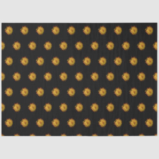 Golden Dahlia Tissue Paper