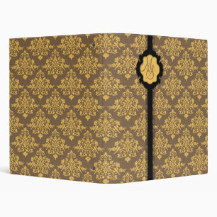 Golden Damask Binder
