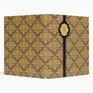 Golden Damask Binder