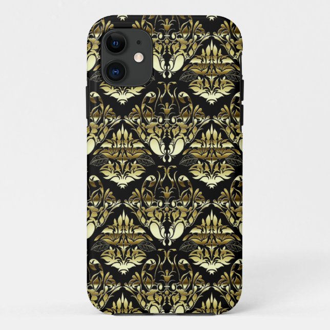 Golden Damask  iPhone SE/5/5s Case (Back)