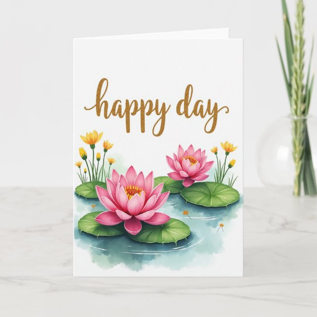 Golden Day Art Card (Front)
