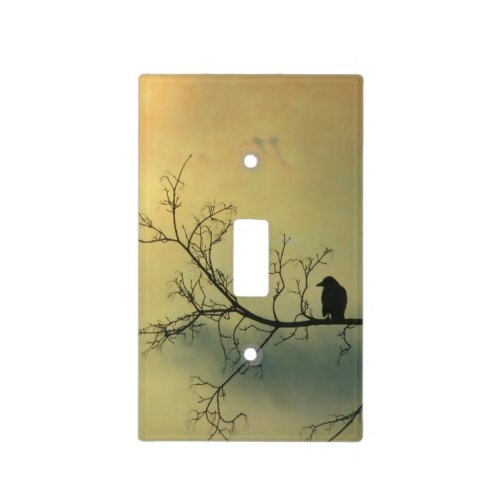 Golden Day Bird Light Switch Cover