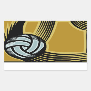 Golden Days - Rectangular Sticker