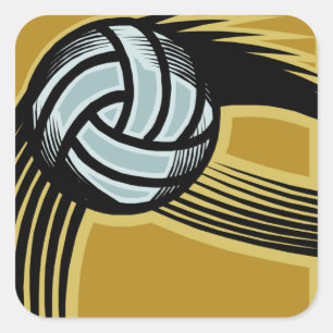 Golden Days - Square Sticker