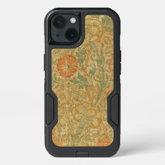 Golden Decorative Flowers iPhone 13 Case