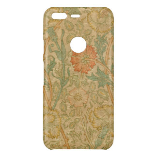 Golden Decorative Flowers Uncommon Google Pixel Case
