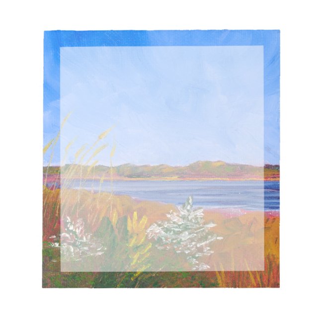 Golden Delaware River Notepad (Front)