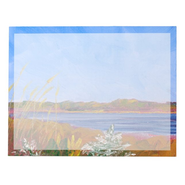 Golden Delaware River Notepad (Front)