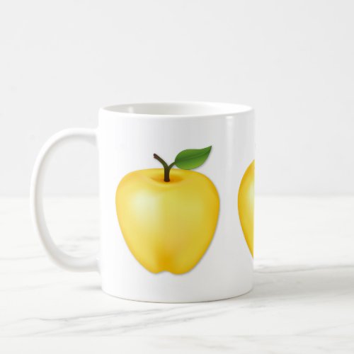 Golden Delicious Apple  Coffee Mug