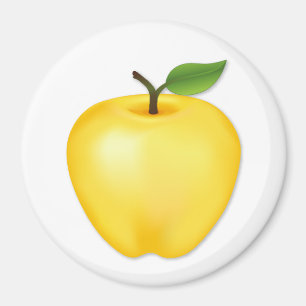 Golden Delicious Apple Magnet