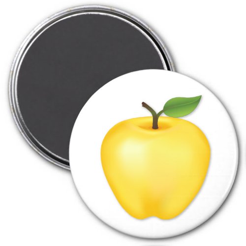 Golden Delicious Apple Magnet