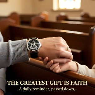 Golden Depiction of Jesus in Religious Art Watch