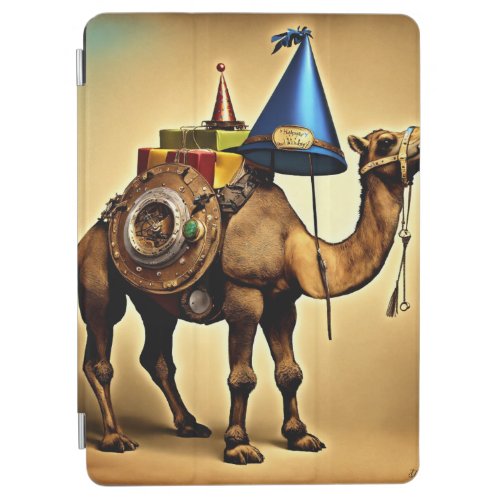 Golden Desert Mirage iPad Cash Camel Art iPad Air Cover