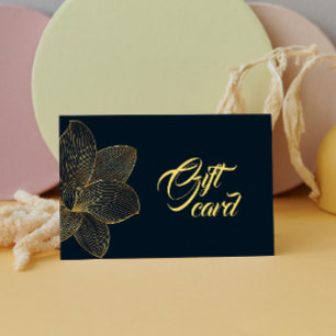 Golden Details Esthetician Certificate Gift Card