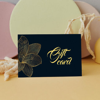 Golden Details Esthetician Certificate Gift Card