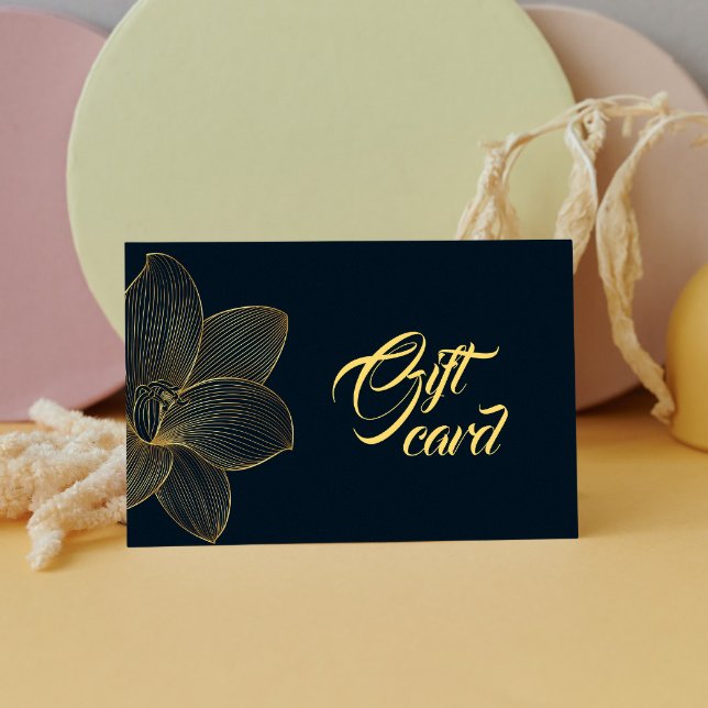 Golden Details Esthetician Certificate Gift Card (Iridescent Blue Teal Aqua Esthetician Loyalty Card)