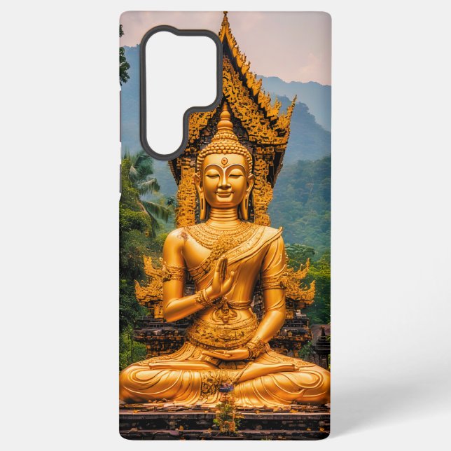 Golden Dhamma in the Northern Hills Samsung Galaxy Case (Back)