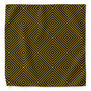 Golden Diamonds Bandana