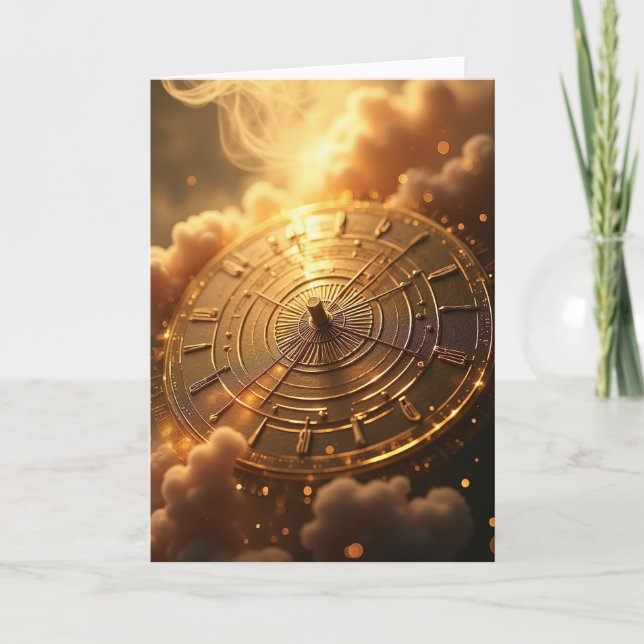 Golden Disc Fathers Day Card (Front)
