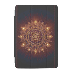 Golden Diwali Mandala – Light Within and Around iPad Mini Cover