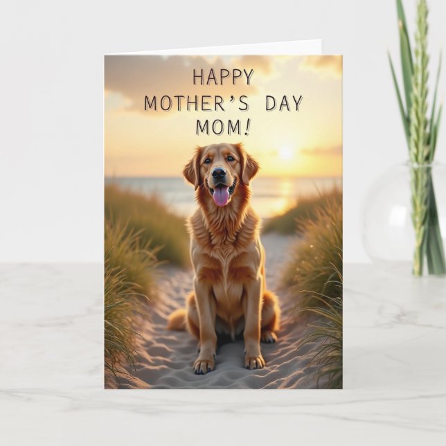 Golden Dog Path Card (Front)