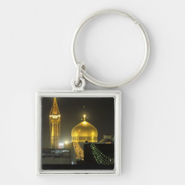 Golden dome of the Imam Reza Shrine Complex at Keychain (Front)