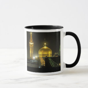 Golden dome of the Imam Reza Shrine Complex at Mug