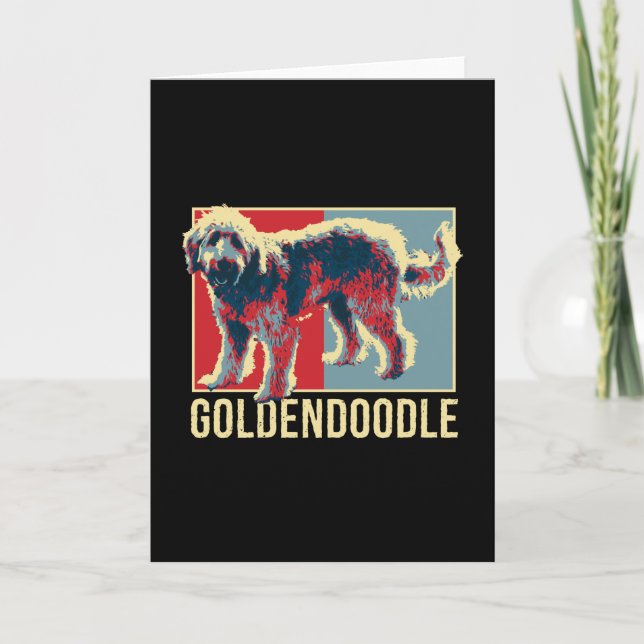 Golden Doodle Card (Front)