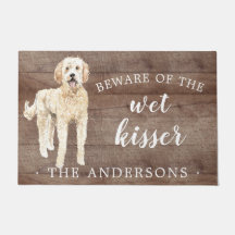 goldendoodle welcome mat