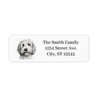 Golden Doodle Family Dog Address Return