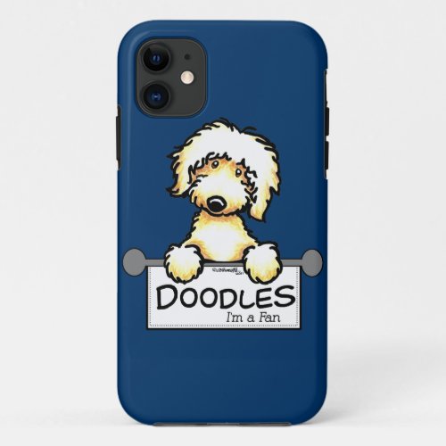 Golden Doodle Fan iPhone 11 Case