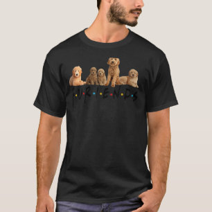 Golden Doodle Furiends Cute Doodle Dog Friends Doo T-Shirt