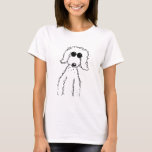 Golden Doodle In Sunglasses T-shirt at Zazzle