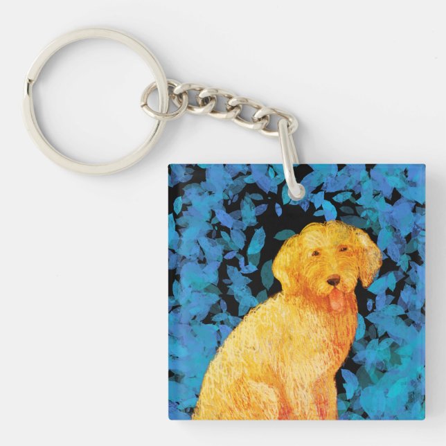 Golden Doodle Keychain (Front)