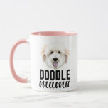 Golden doodle mom mug personalized with your dog