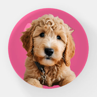 Golden Doodle Puppy Paperweight