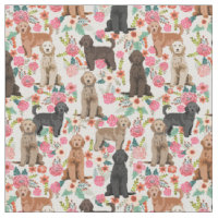 Golden Doodles vintage floral cream