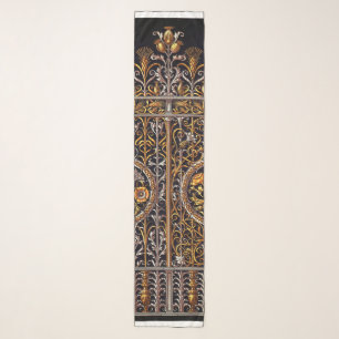 Golden Doorway Chiffon Scarf