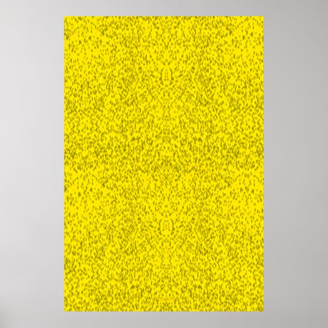 Golden Dots Print, Value Poster Paper (Matte) (Front)